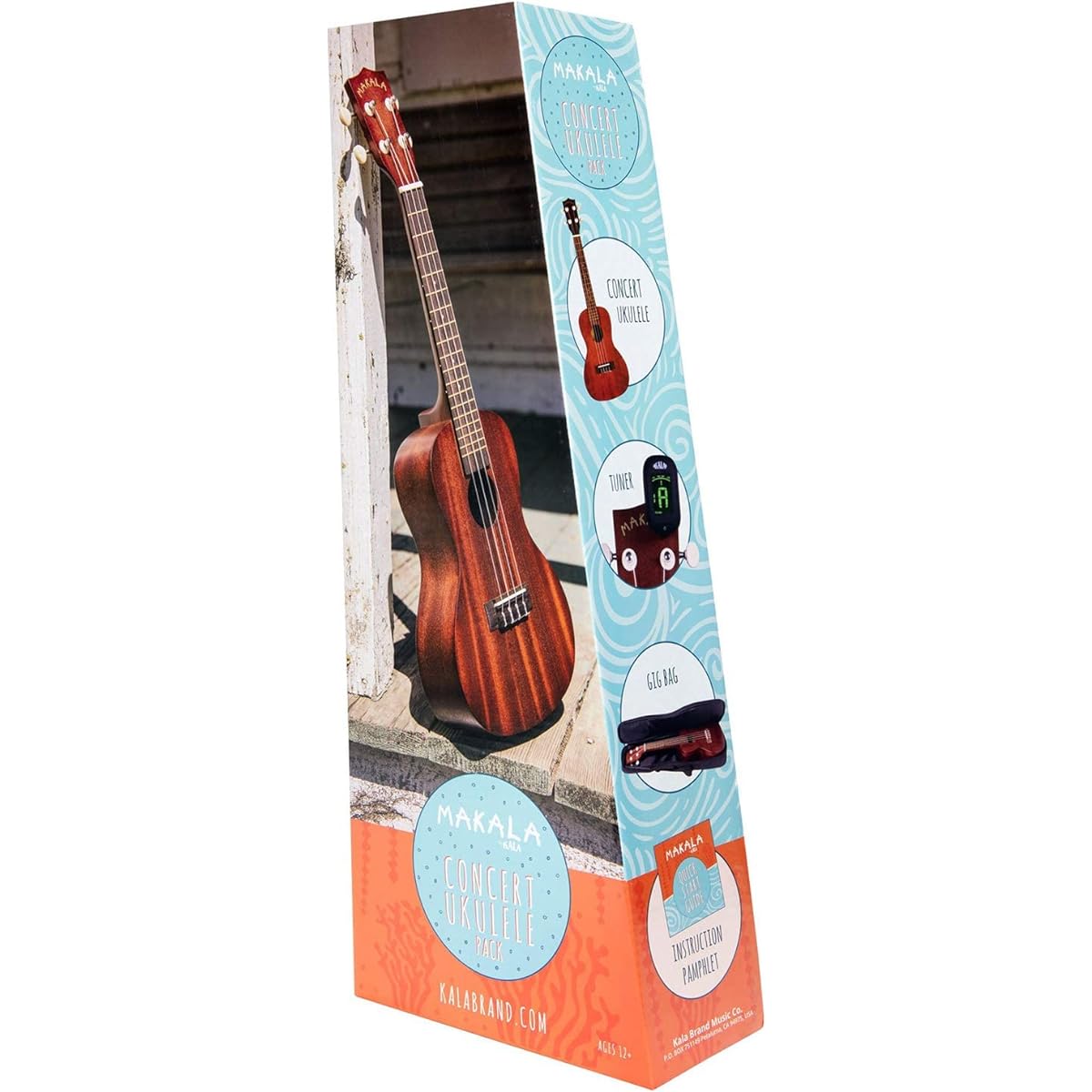 Kala MK-C Pack Makara Concert Ukulele Pack