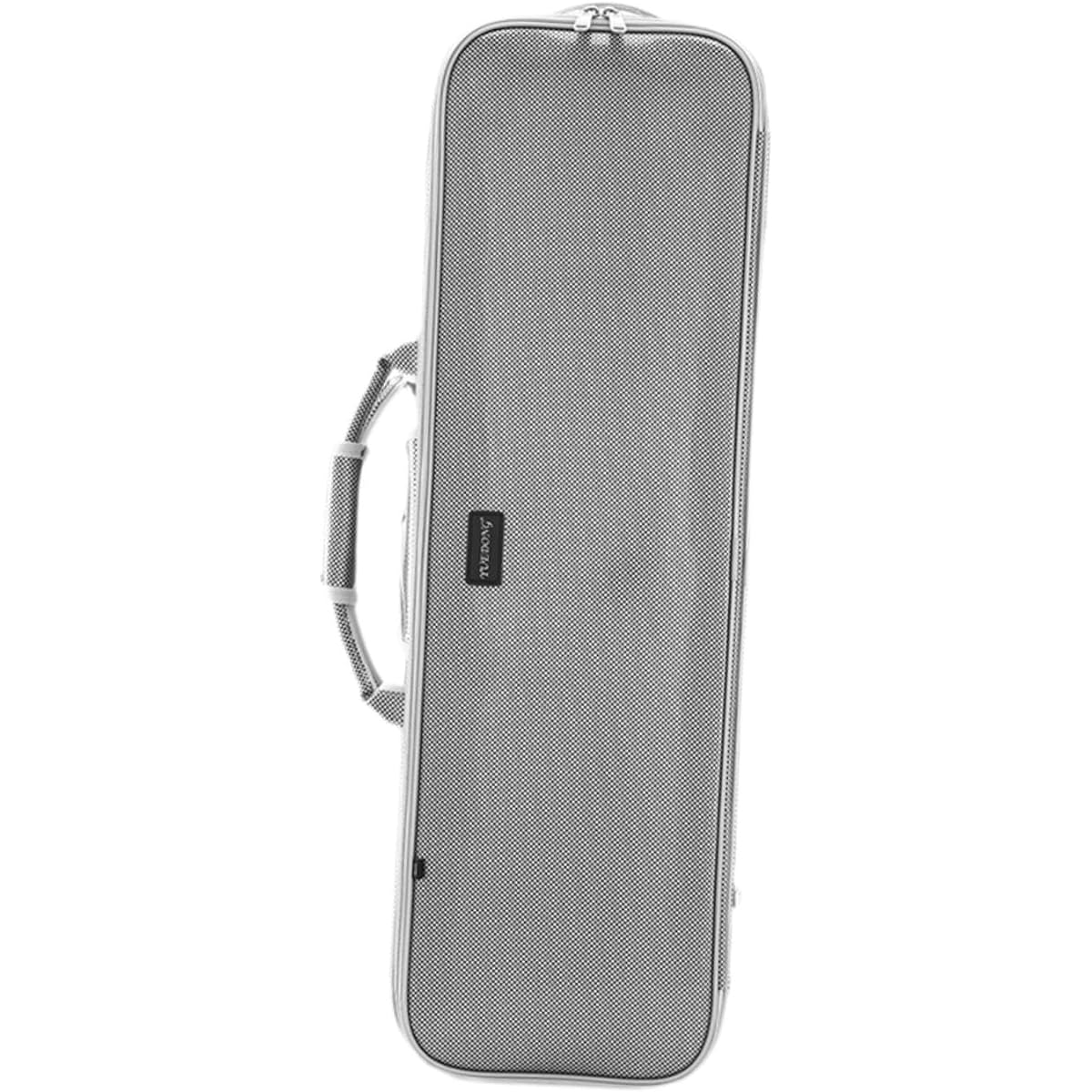 P Prettyia Violin Box Carry Bag Full Size 4/4 Professional Musical Instrument Bag Fiddle Handbag for Enthusiasts and Violin Lovers, Silver