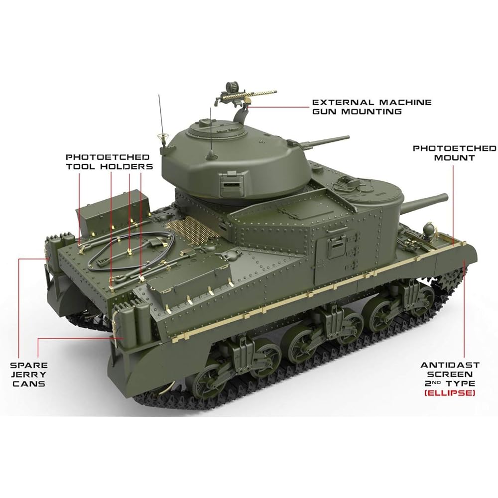 Miniart 1/35 British Army Grant Mk.1 Plastic Model MA35276