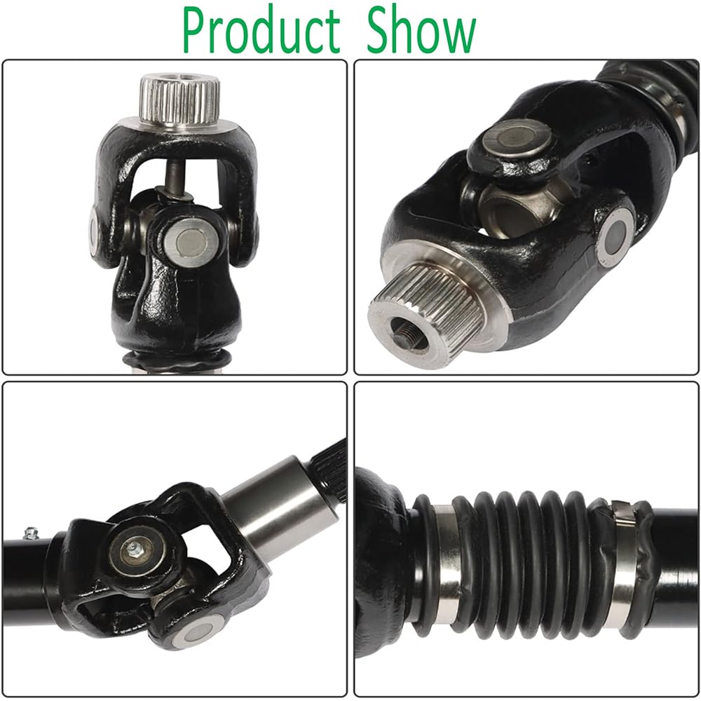 marddpair Rear Axle Shaft Replacement 1996 1997 1998 Polaris Sportsman 500 4x4 1380110 U Joint Type