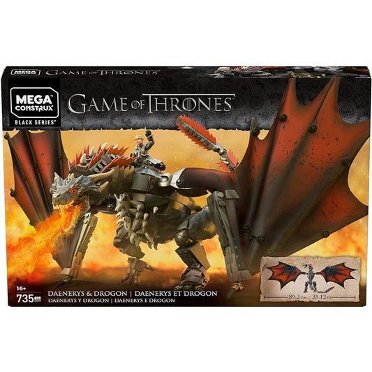 (MegaConstrux) Game of Thrones Black Series: Daenerys & Drogon