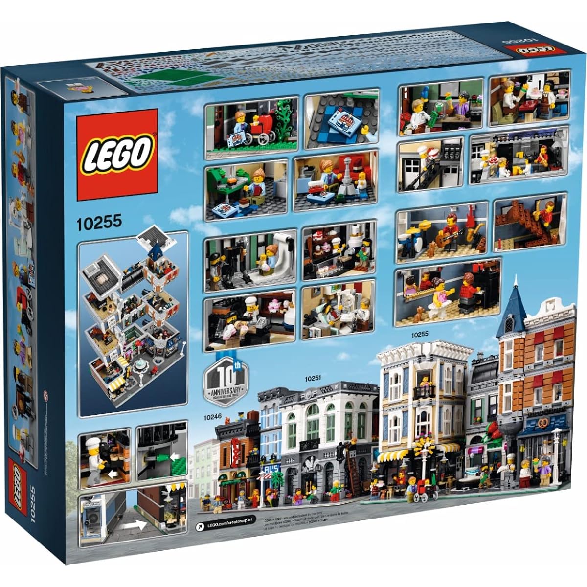 LEGO Creator Assembly Square [10255] and Flower Cart (polybag) [40140]