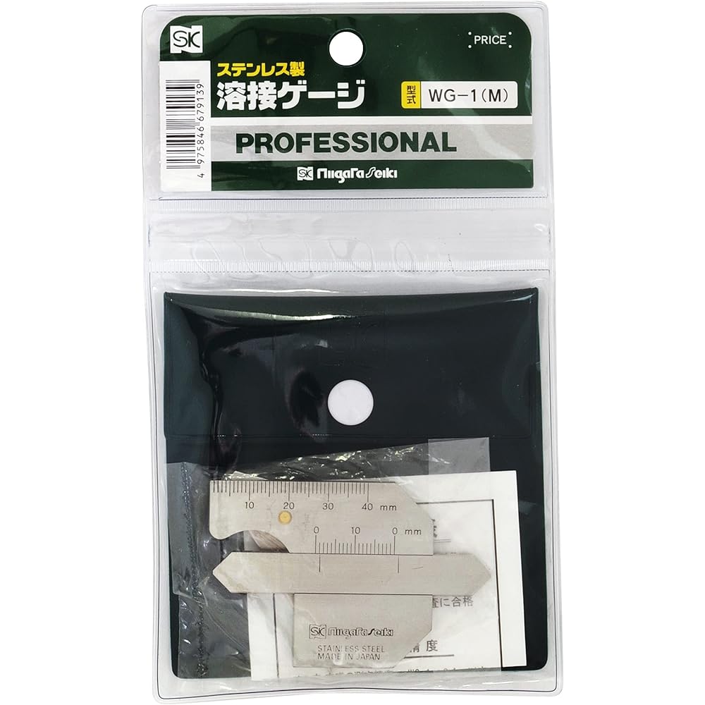 Niigata Seiki SK Made in Japan Welding Gauge M WG-1