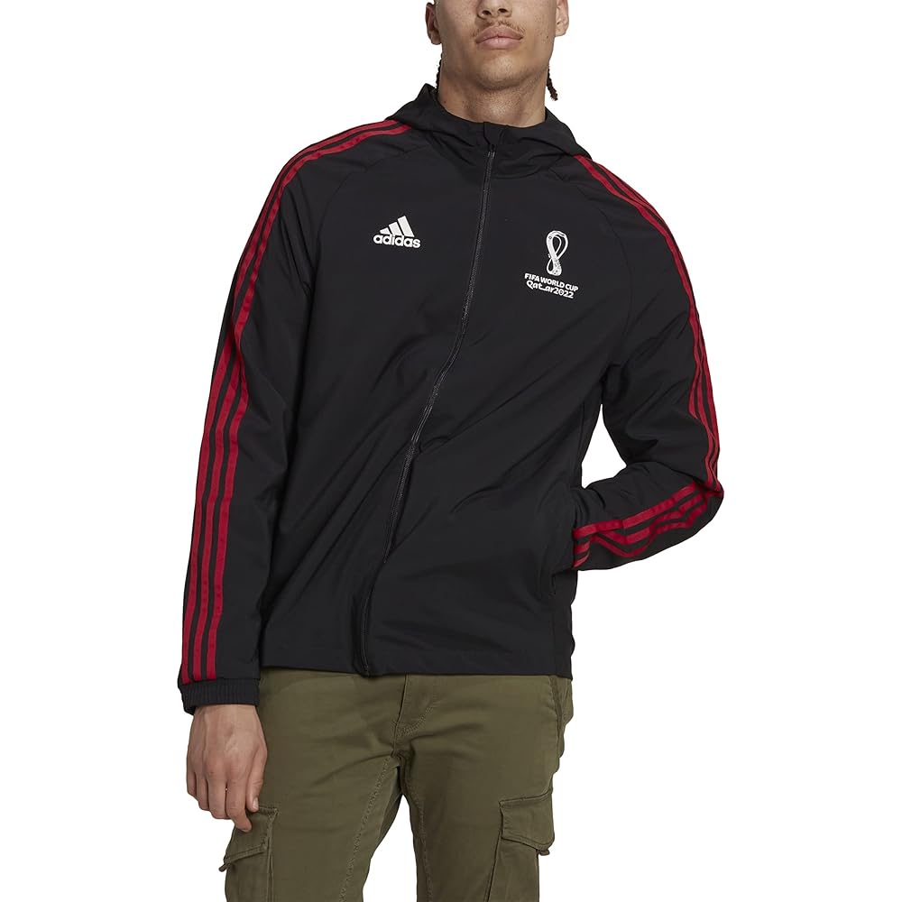 [Adidas] Soccer Jacket FIFA World Cup 2022(TM) Official Emblem Woven Jacket HL340 Men's