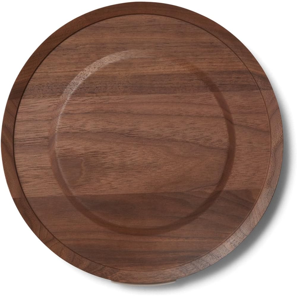 Vermicular Natural Wood Magnetic Trivet 18cm Trivet Black Walnut x Gray BKxGY