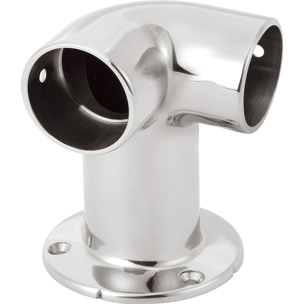 Pine Roku Handrail Components BAUHAUS 32 Stainless Steel Lost Wax Handrail Offset Bracket Top and Bottom Set LW-09