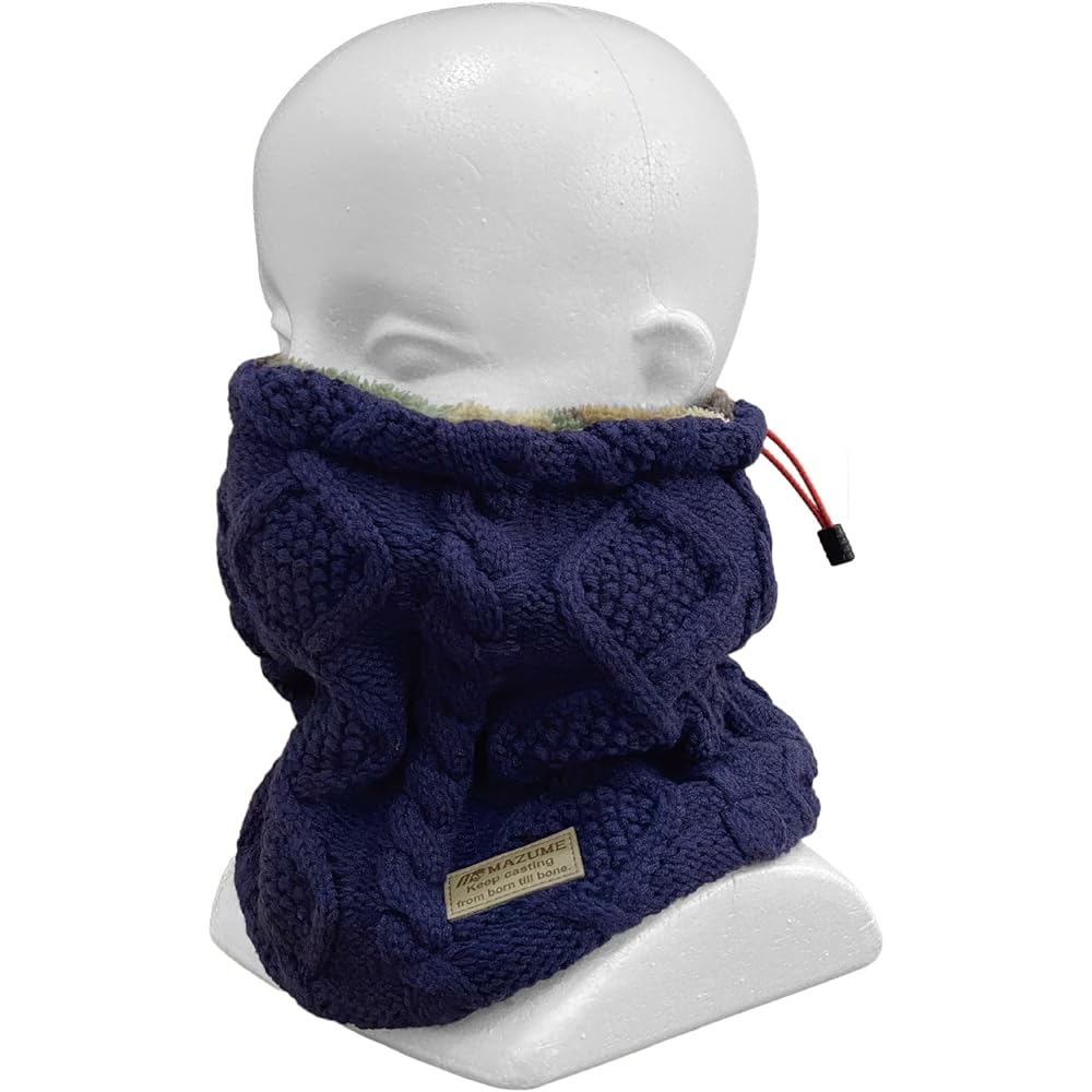 Mazume Neck Warmer MZCP-F748-02 Navy