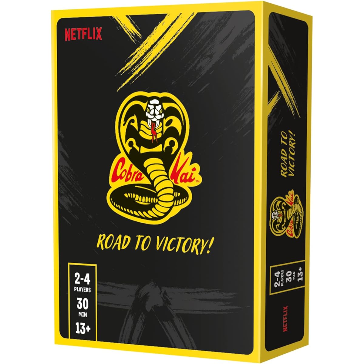 Cobra Kai - Road to Victory Board Game by Mixlore - Strategy Game Based on the Hit Netflix TV Series, Great for Family Game Night, Ages 13+, 2-4 Players, 30 Minutes Playtime