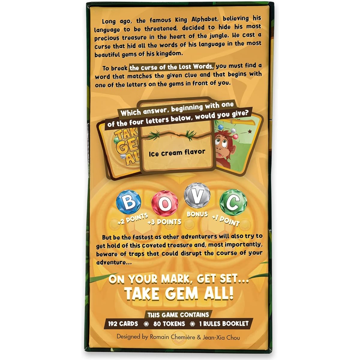 Take Gem All - Fast-paced, Hilarious Category Game | For Friends and Family | 1 or More Players | Games for Family Game Night | Family Games for Kids, Teens, and Adults