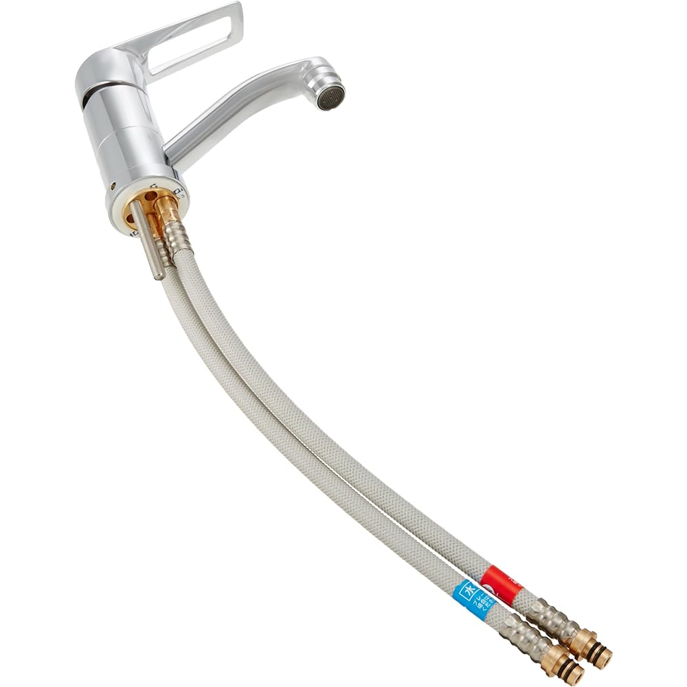 KVK e-lever single lever mixer faucet for washbasin, spout rotating type KM7011TEC