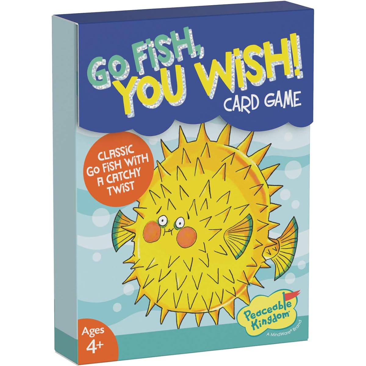 Peaceable Kingdom Go Fish You Wish! - Classic Go Fish Card Game with a Twist - Boys & Girls Ages 4+ - Great Game Night Activity for Families with Kids