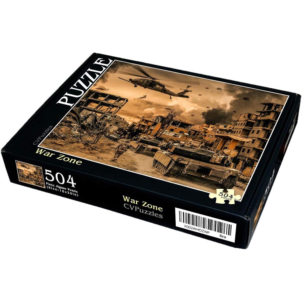 CVPuzzles Warzone 504 Piece Jigsaw Puzzle 16 x 20