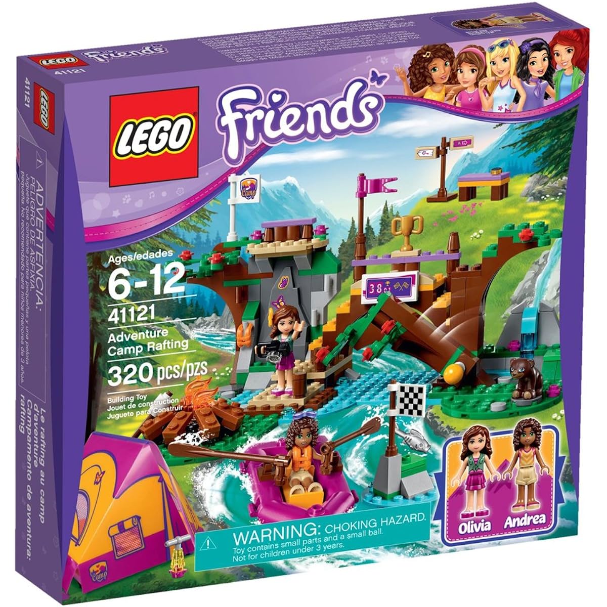 LEGO Friends Adventure Camp "Rafting" 41121