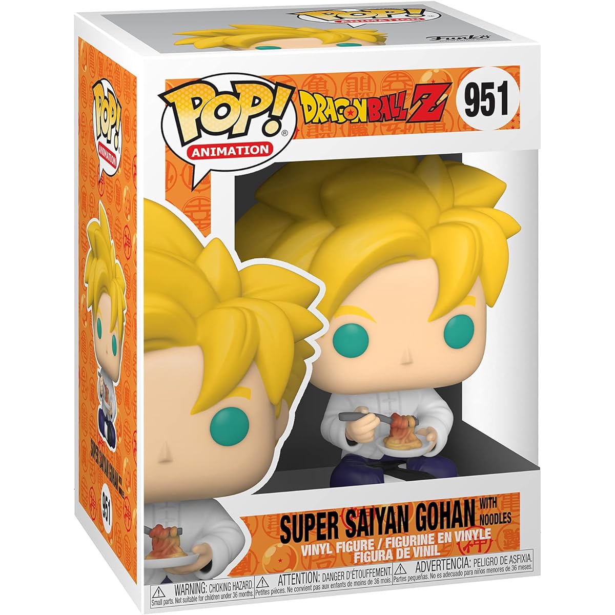 FUNKO POP! ANIMATION: Dragon Ball Z - SS Gohan w/Noodles
