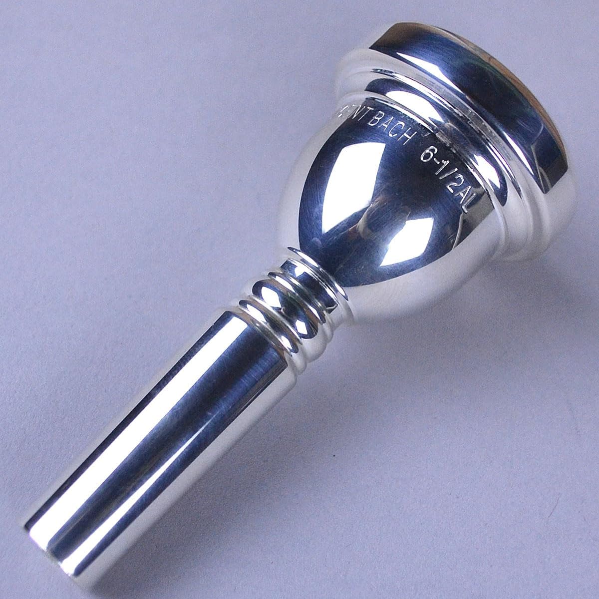Bach 5GS Silver Plated Trombone Mouthpiece for Large Bore
