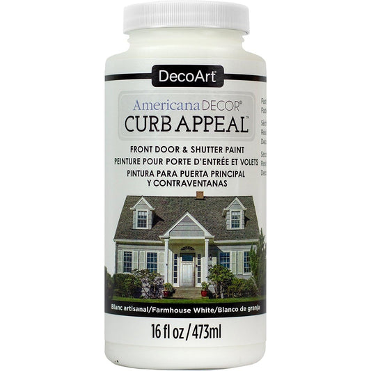 DecoArt Americana Decor CurbAppeal 16oz Frmhuswht CurbAppeal16oz