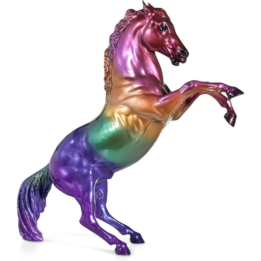 Breyer Horses Traditional Series Limited Edition | Jewel Rainbow Decorator | Horse Toy Model | 11.5" x 9" | 1:9 Scale Horse Figurine | Model #1866