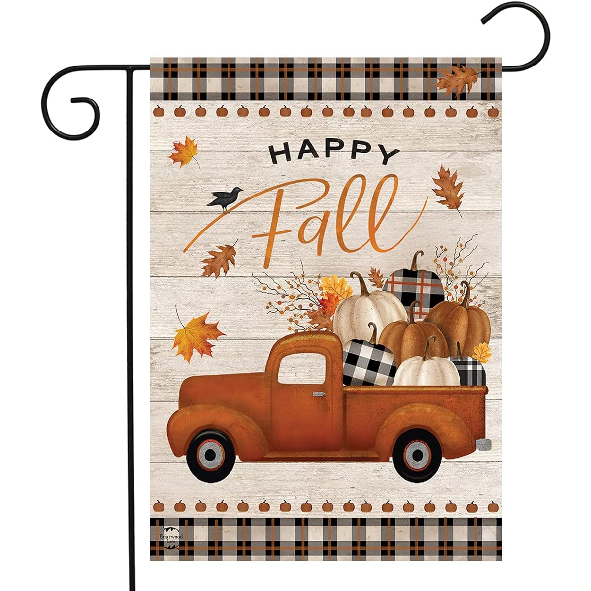 Happy Fall Pickup Truck Garden Flag, 12.5" x 18", Briarwood Lane