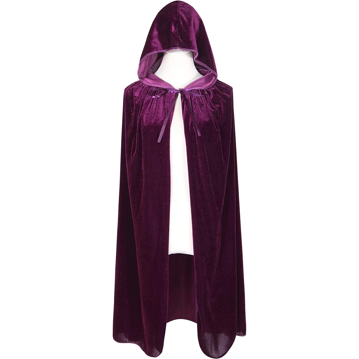 bigxian Kids Hooded Velvet Cloak Halloween Christmas Fancy for Kids