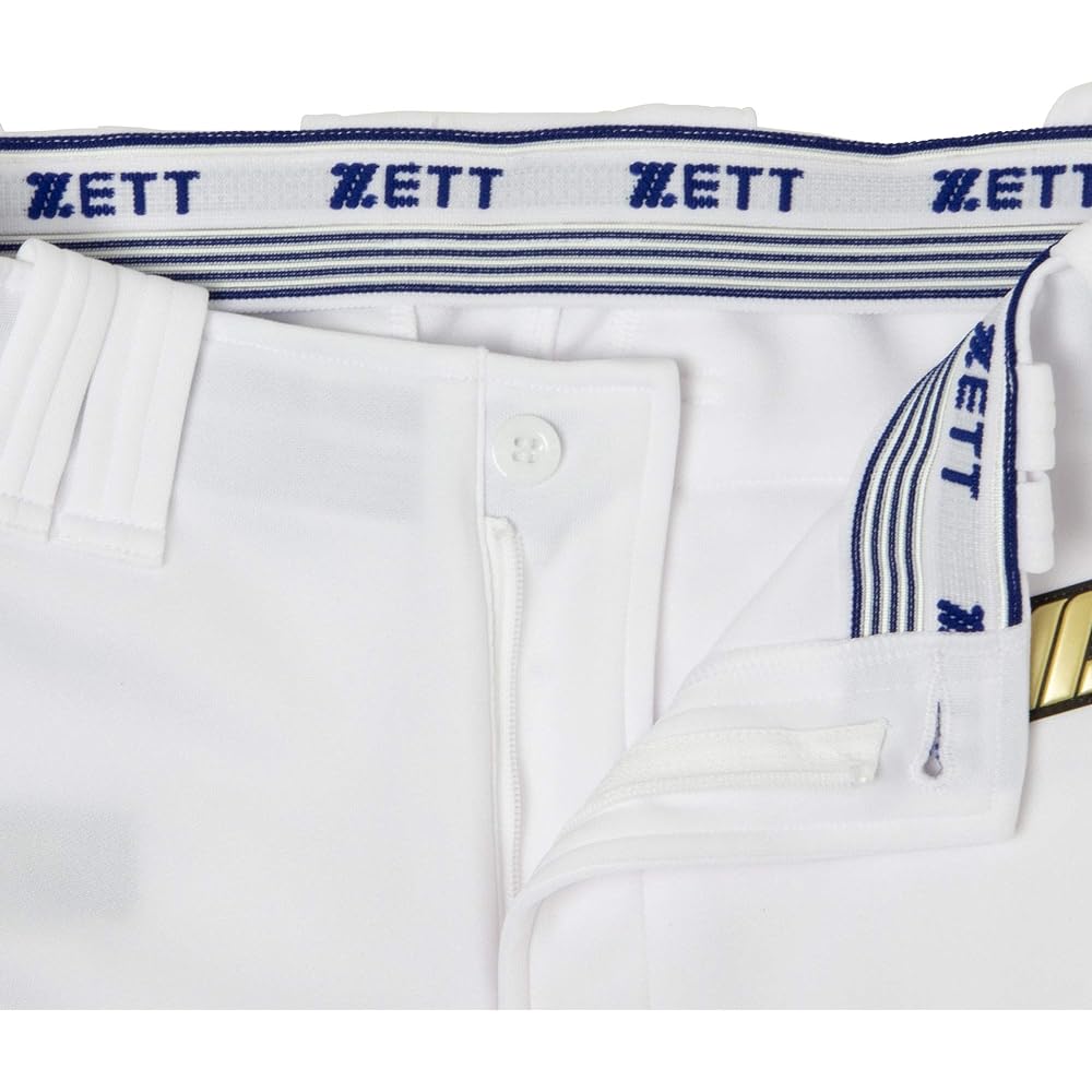 ZETT Youth Baseball Uniform Mechapan Junior Pants White (1100) 130 BU2282P