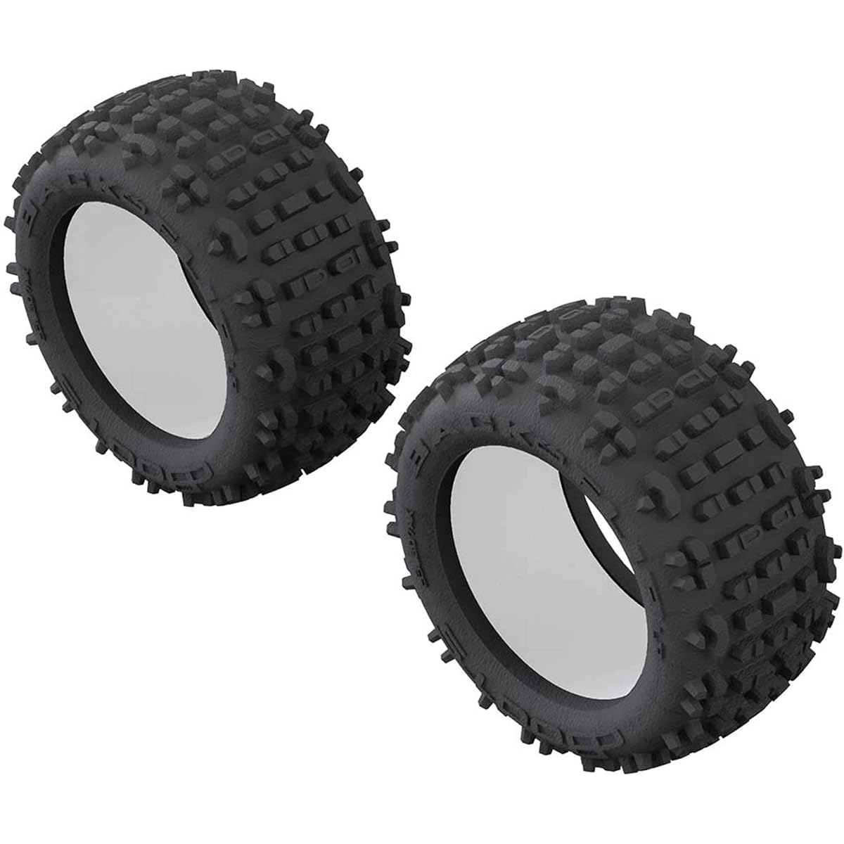 ARRMA 1/10 dBoot Backflip LP Front/Rear 3.8 Tires & Inserts (2) ARAC9435