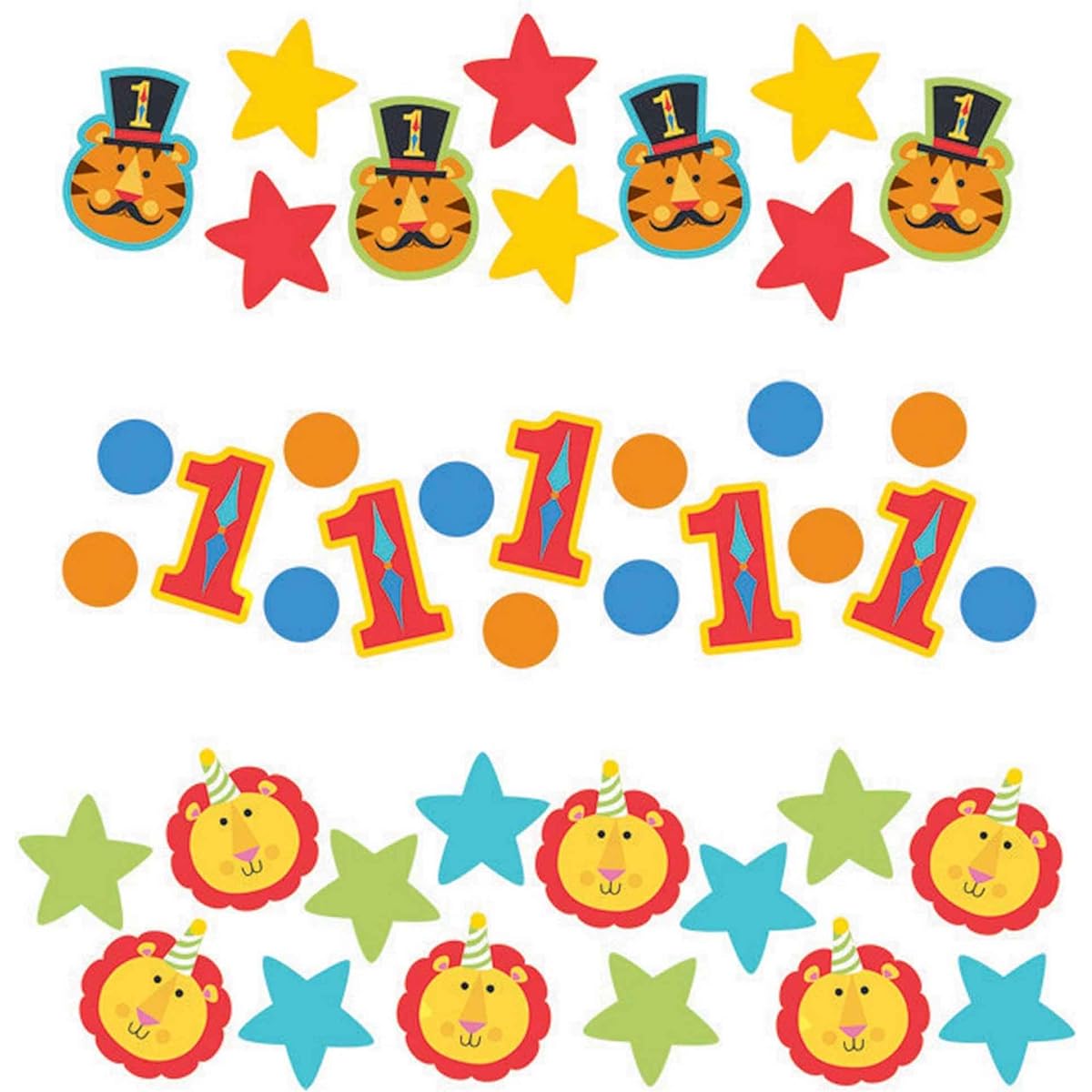 Fisher Price 1st Birthday Party Table Confetti
