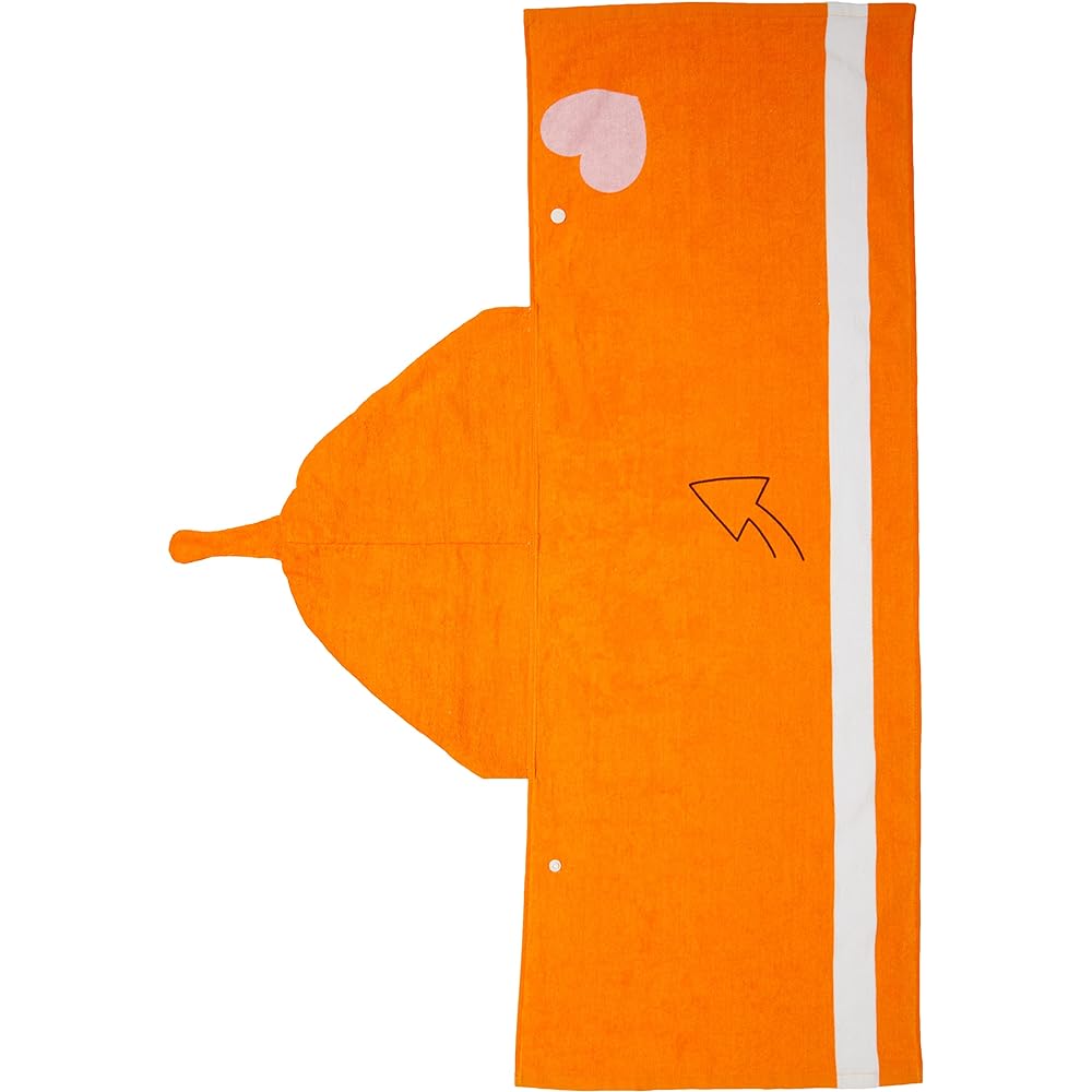 Nasto Sports Towel with Hood 40 x 110cm Dokin-chan 2875493