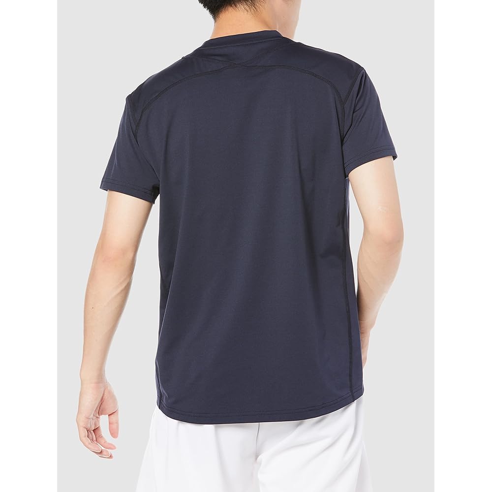 [DESCENTE] Short Sleeve Shirt T-Shirt Sunscreen Sweat Absorbent Quick Drying Stretch UV Protection Training MOVESPORT Men's DMMTJA62
