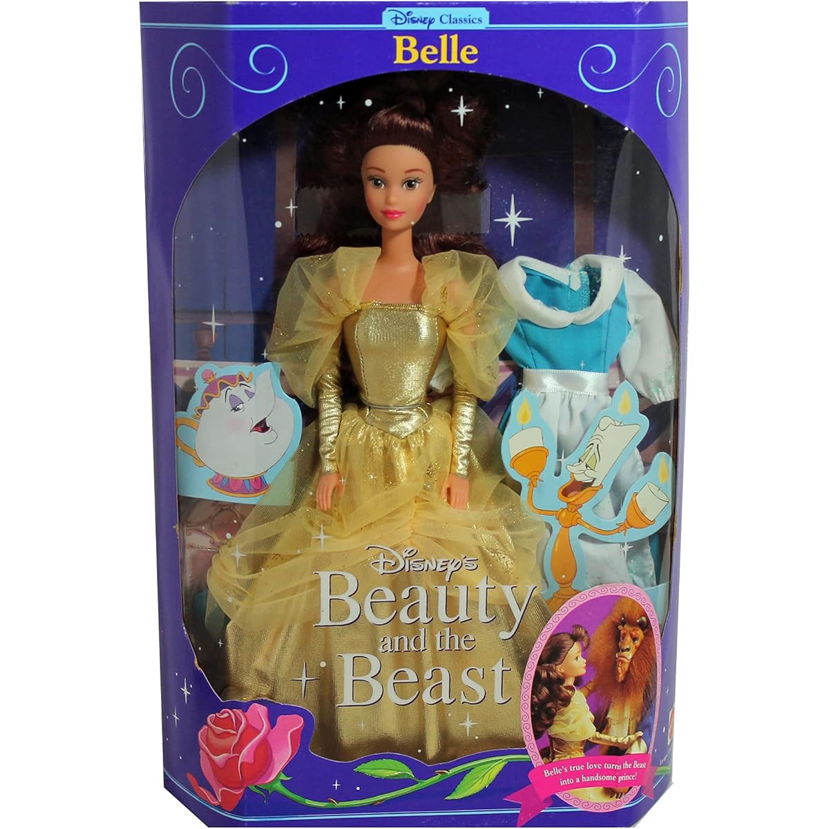 Disney Beauty and the Beast Gold Belle doll