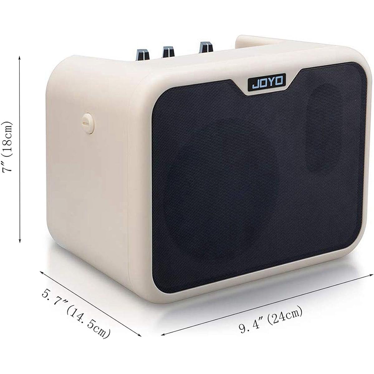 Bass AMP Portable Bass Guitar Amplifier with Guitar Strap MA-10B Dual Channel 10W Mini Bass Amplifier for Bass Practice Indoor or Small Party