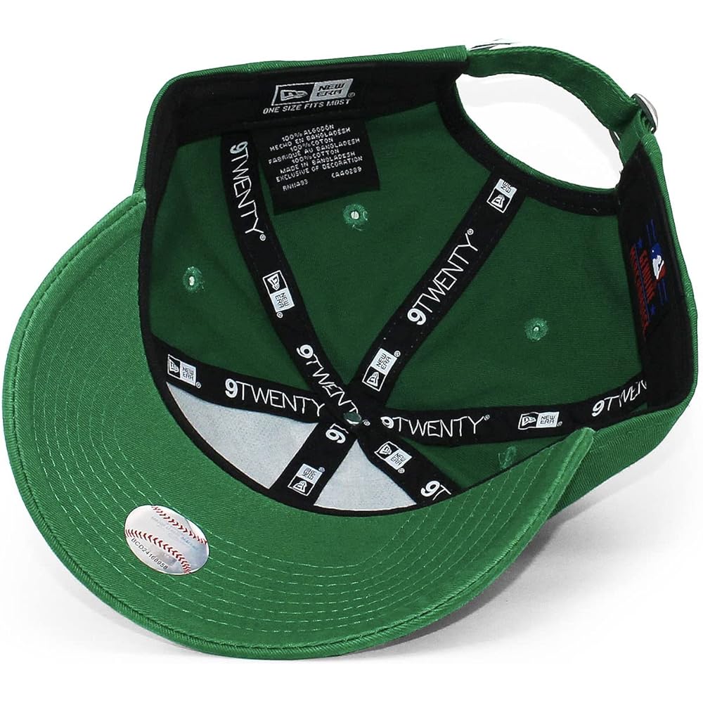 [New Era] 9TWENTY Strapback Cap [CORE CLASSIC STRAPBACK CAP] 920 Hat MLB NBA NFL Low Cap DAD HAT (OAK ATHLETICS(GREEN)-)