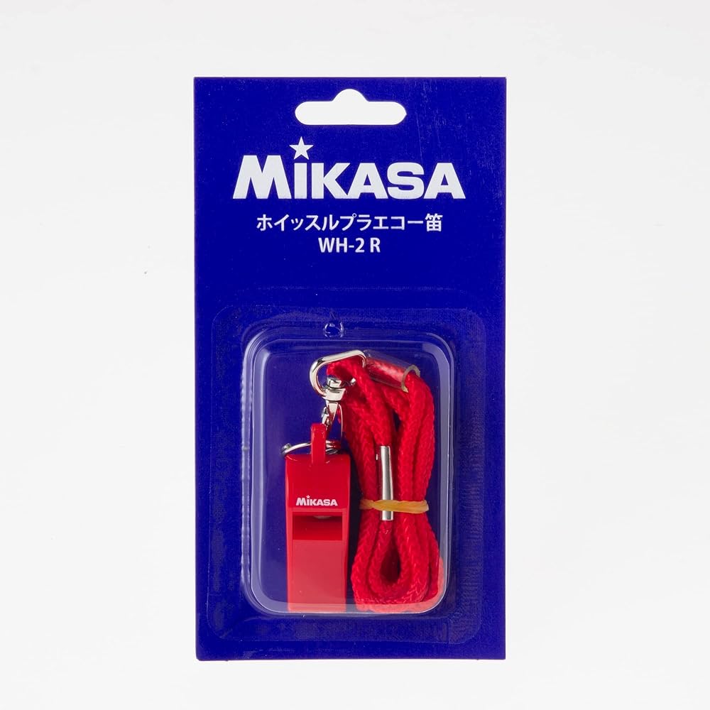 MIKASA Whistle Praecho Whistle (Black/Red) WH-2