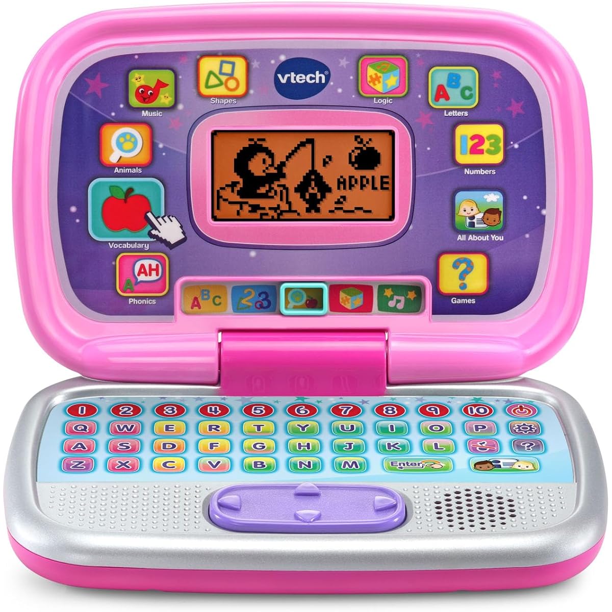 VTech Play Smart Kindergarten Laptop Pink