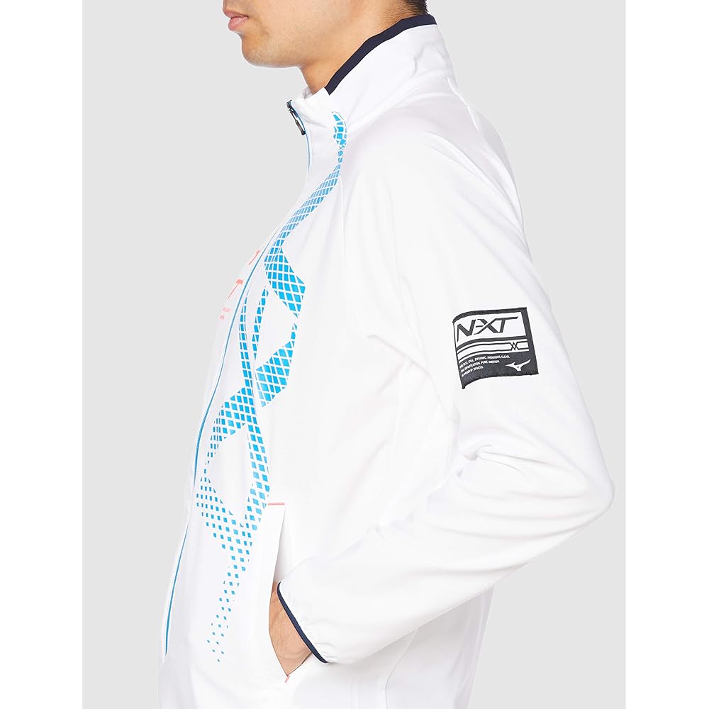 [Mizuno] Training Wear N-XT Move Cross Jacket, Long Sleeve, Slim, Sweat Absorbent, Quick Drying, Stretch 32JC0220