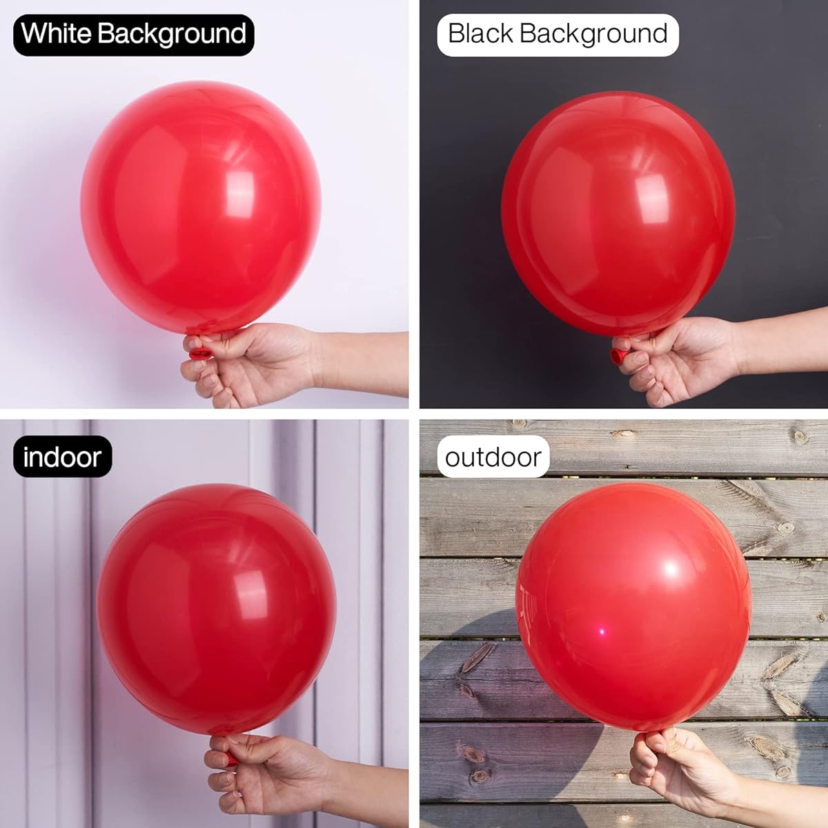 PartyWoo Red Balloons 50pcs 12inch Matte Red Balloons Red Latex Balloons for Balloon Garland Balloon Arch Birthday Party Decorations Wedding Decorations Baby Shower Decorations Red -Y57