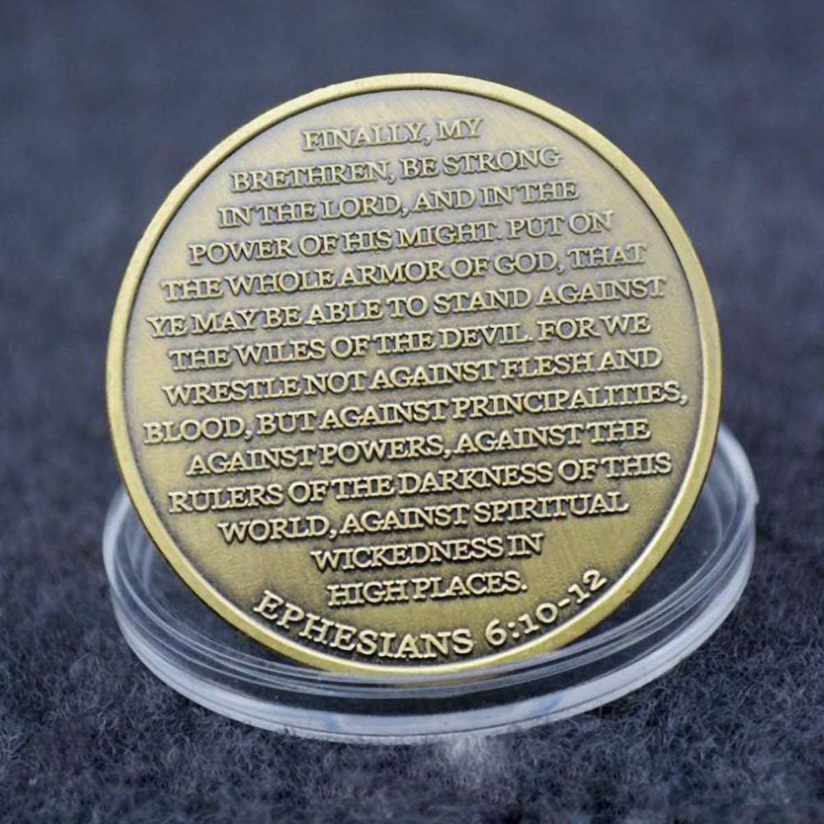 Challenge Coin "Put On The Whole Armor of God" Coin Souvenir Coin