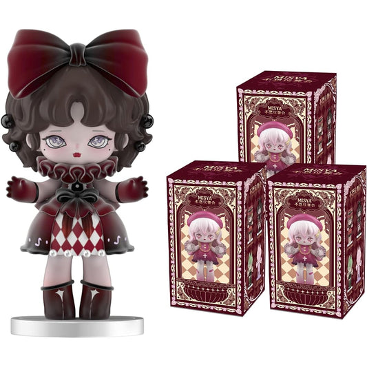 MJ STUDIO MISYA Incredibles Residences Series 2 Blind Box 3 Pieces Blind Bag Random Collection Kawai Toys Desktop Ornament Cute Blind Box Figure for Birthday Party