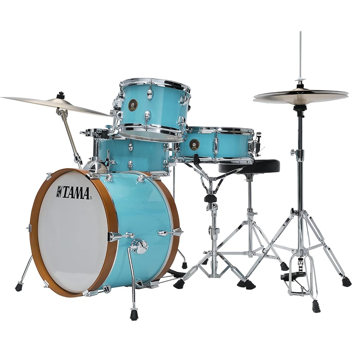 TAMA CLUB-JAM - COMPACT VINTAGE KIT Aqua Blue LJK48S-AQB