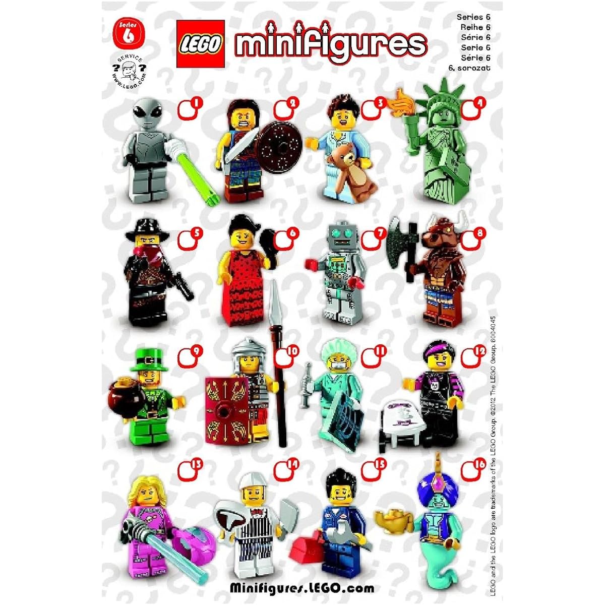LEGO Minifigure Series 6 Sleepyhead [8827-03]