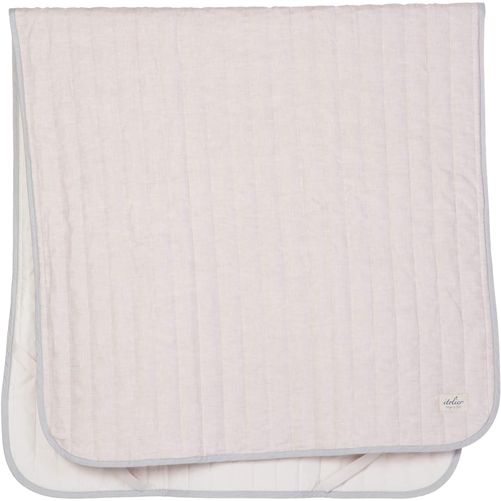 nishikawa [Nishikawa] Bed Pad Beige Double Itelier Anti-Stretch Rubber Stuff Resistant Made in Japan PM29150098BE