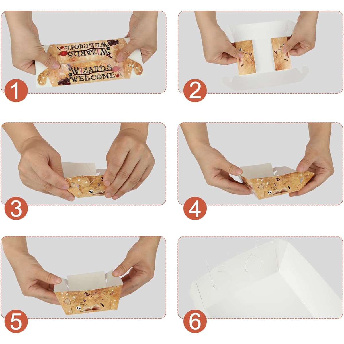 Wizard Party Supplies Paper Food Trays Magical Wizard Party Supplies Wizard Birthday Party Wizard Plates Halloween Party Decorations