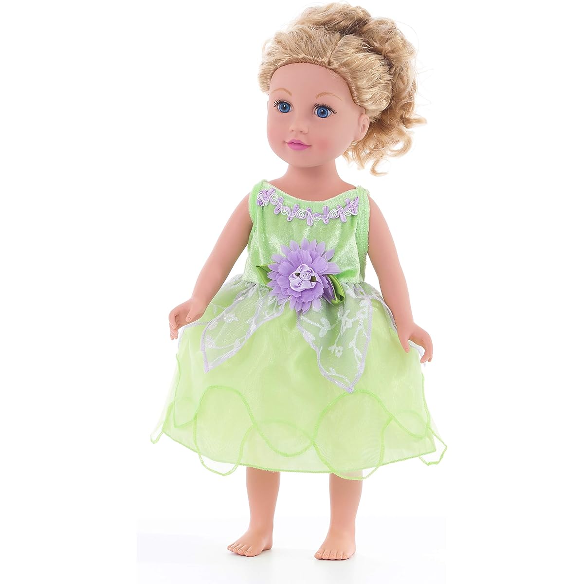 Little Adventures Matching Princess Dress Up Costume for Dolls (Multiple Princess Styles Available)
