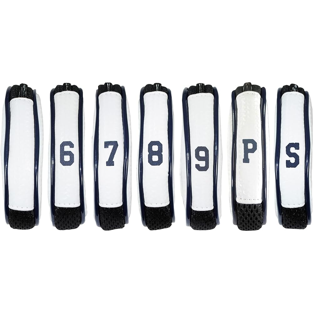 Rezax Tokyo Yakult Swallows Iron Cover Set of 7 White YSIG-2805