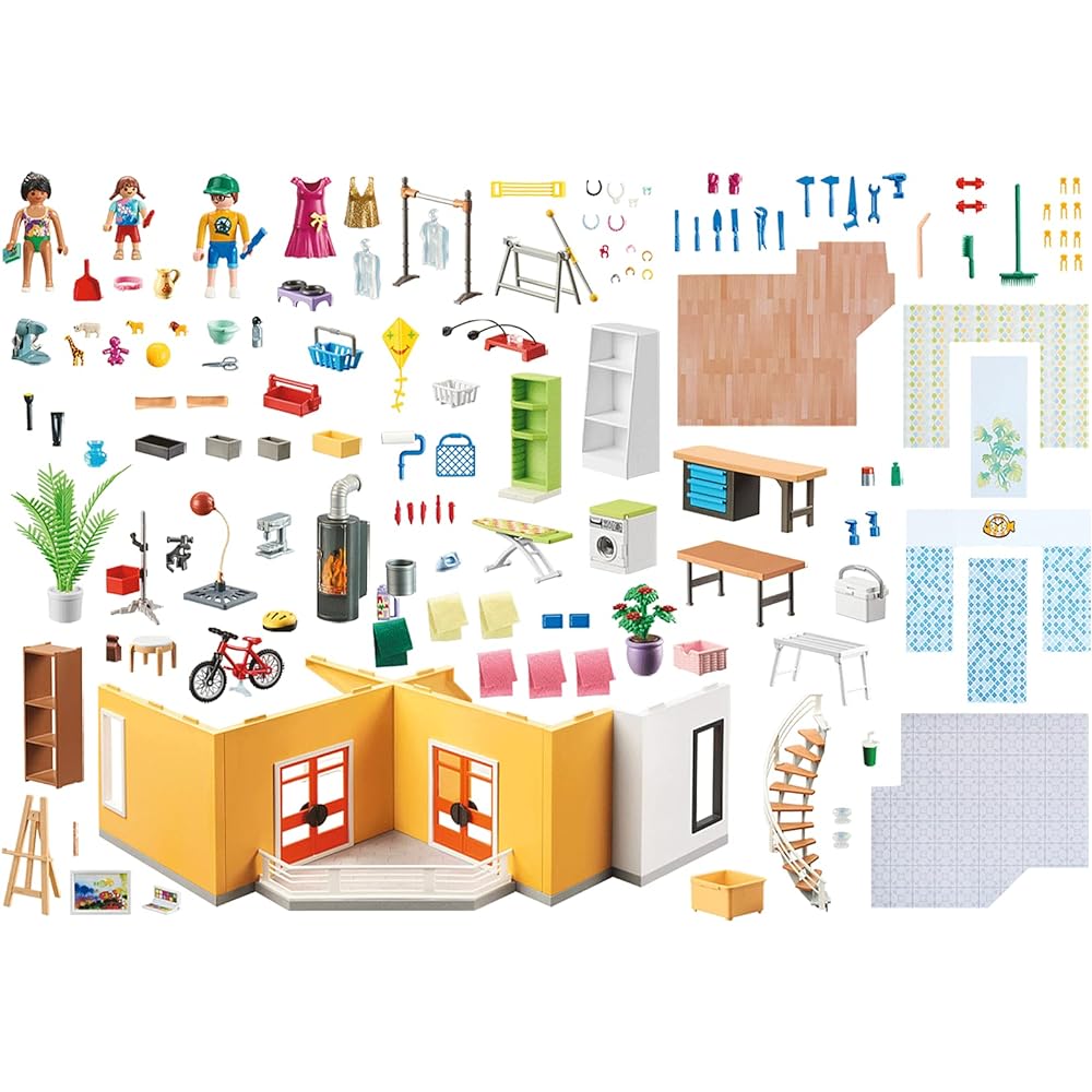 Playmobil Modern House Floor Expansion Set (2023) 70986