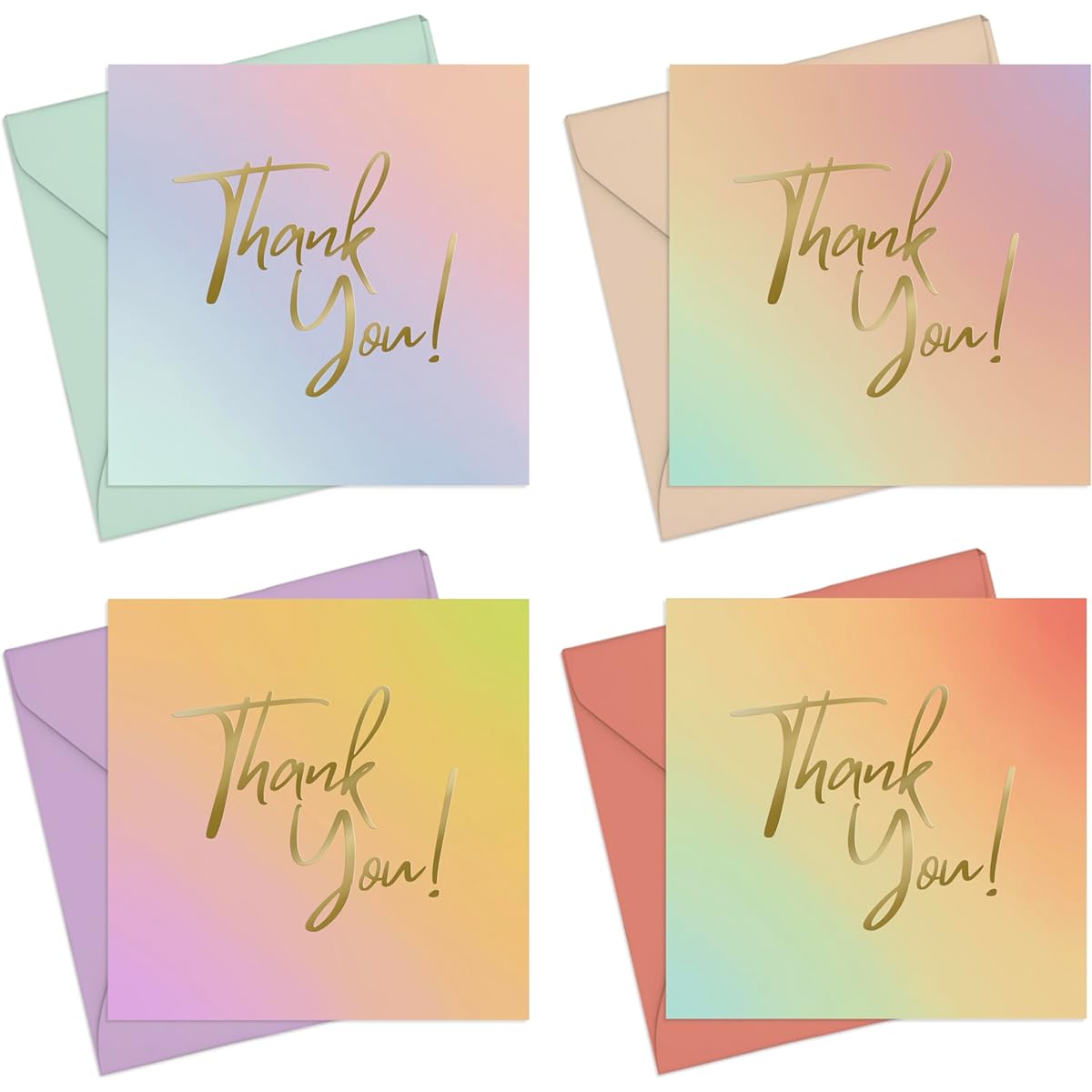Honey Plum Square Gradient TY Card