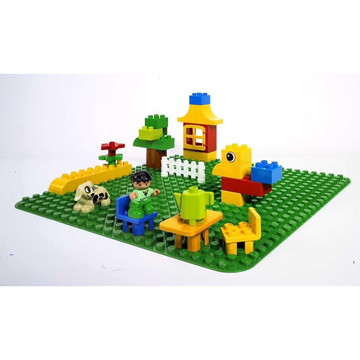 LEGO Duplo Lego Duplo Base Plate (Green) Green Building Plate [Parallel Import]