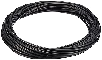 Kuramo Electric 300V Soft Vinyl Cabtire Cable VCTF22 6-core x 0.5SQ Black 20m