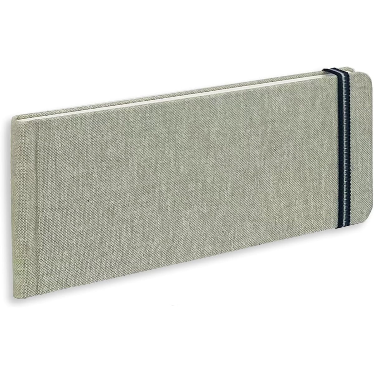 Handbook Journal Co. Artist Watercolor Sketchbook Journal Pocket Panorama 3.5 x 8.25 Inch 140lb/300GSM Hardcover with Pocket