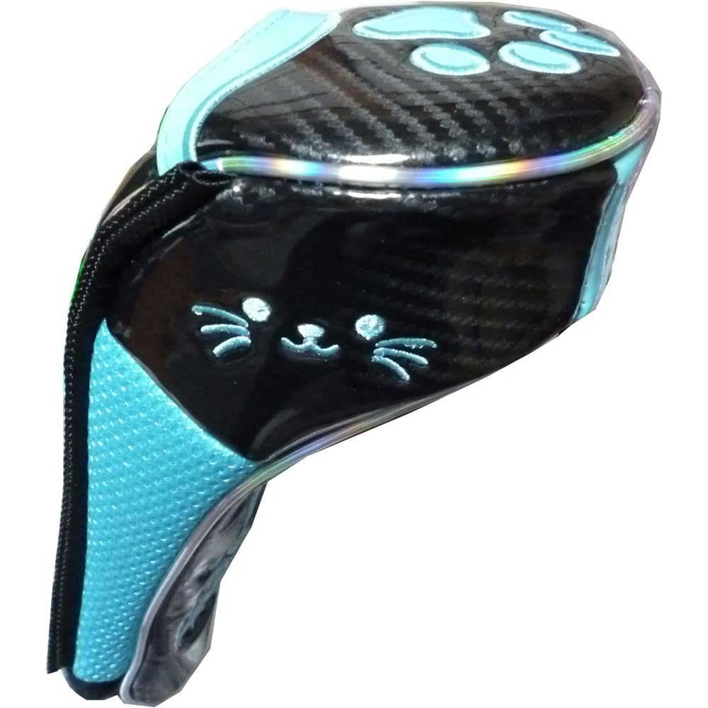 Golf Head Cover for Fairway Paw Magnetic Type (Black/Saxophone, for Fairway)