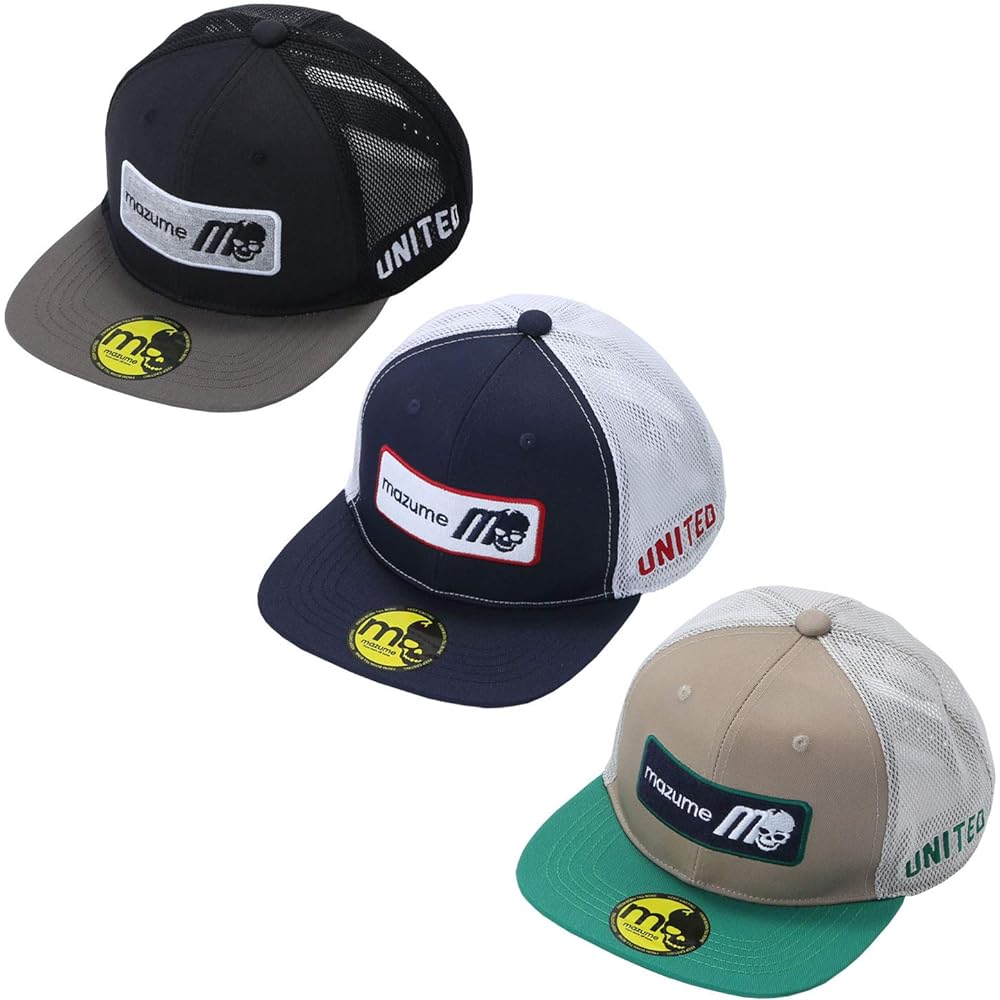 mazume FLAT CAP mesh m skull BOX logo MZCP-539